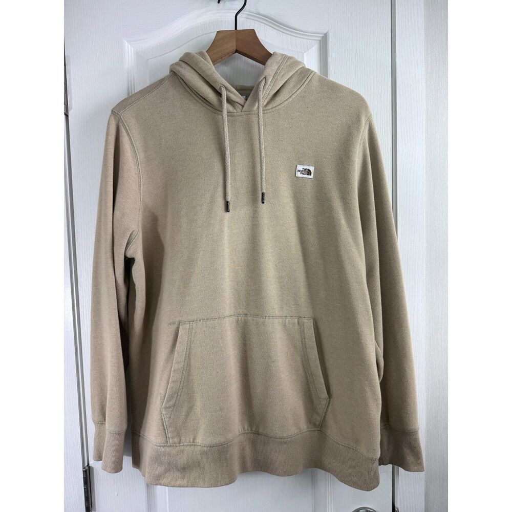 The North Face Women’s Heritage Patch Hoodie Tan Beige Size XL Pullover